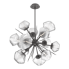CHB0089-0G-GP-C-Hammerton-Studio-Mesa-36-inch-starburst-chandelier-with-graphite-finish-and-clear-blown-glass-shades-and-LED-lamping