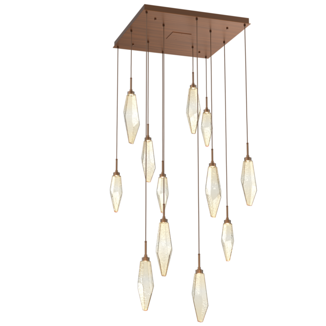 CHB0050-12-RB-CA-Hammerton-Studio-Rock-Crystal-12-light-square-pendant-chandelier-with-oil-rubbed-bronze-finish-and-chilled-amber-blown-glass-shades-and-LED-lamping