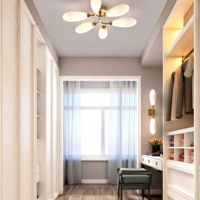Fiori Organic Flush Mount Light
