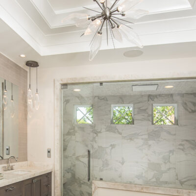 Rock Crystal Starburst Chandelier | Matt Mansueto Photography