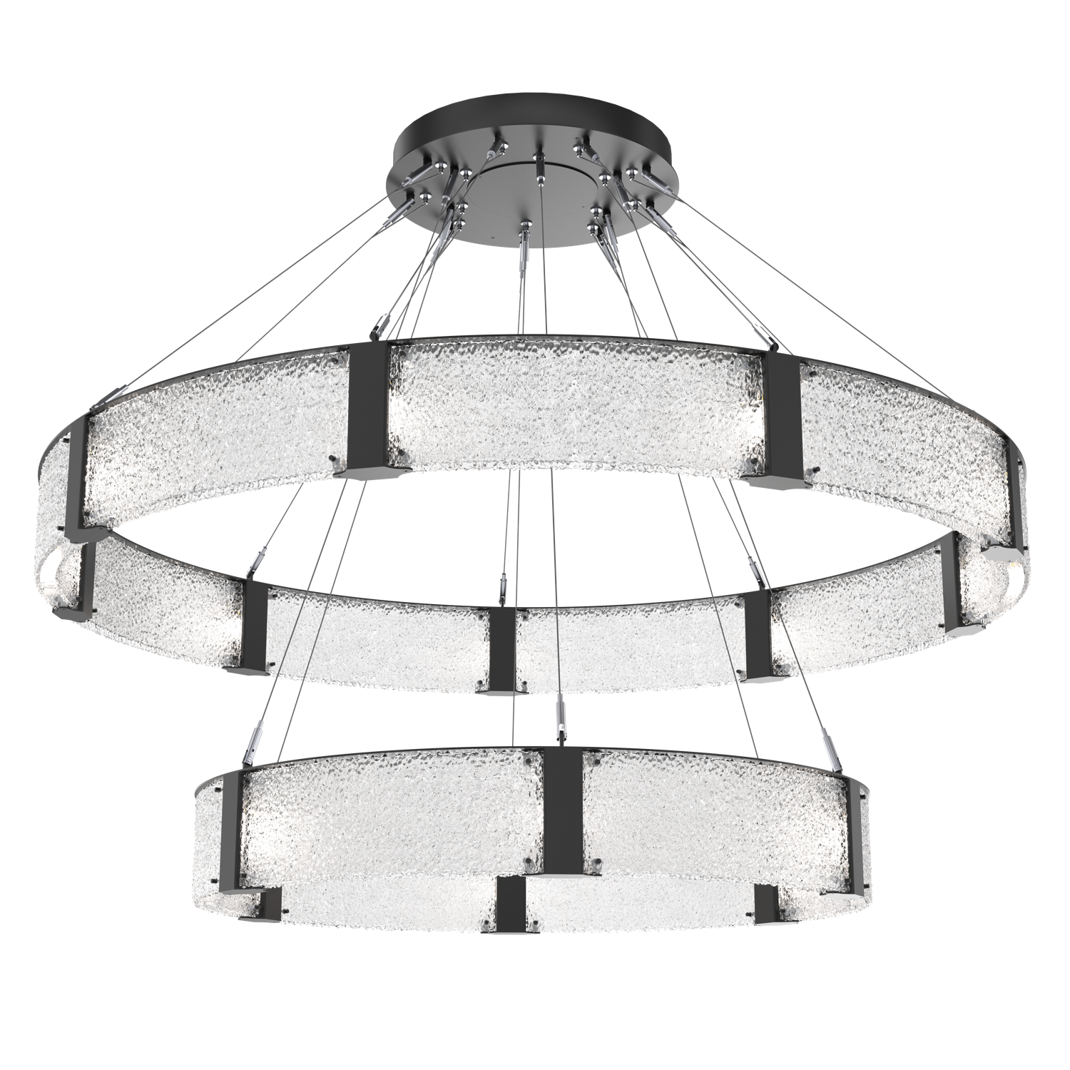 CHB0042-2C-MB-CR-Hammerton-Studio-Parallel-60-inch-two-tier-ring-chandelier-with-matte-black-finish-and-crackled-rimelight-glass-shades-and-LED-lamping