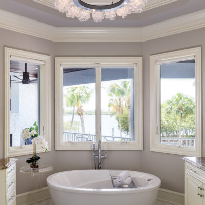 Blossom Radial Ring Chandelier | Spectrum Interiors, Nickolas Sargent Photography