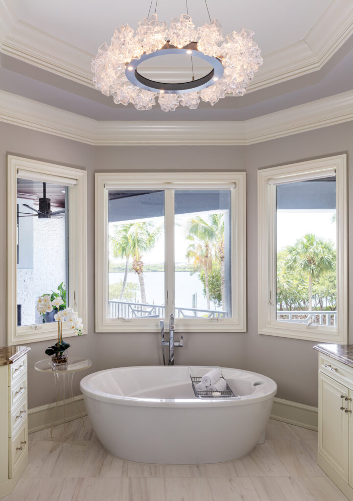 Blossom Radial Ring Chandelier | Spectrum Interiors, Nickolas Sargent Photography
