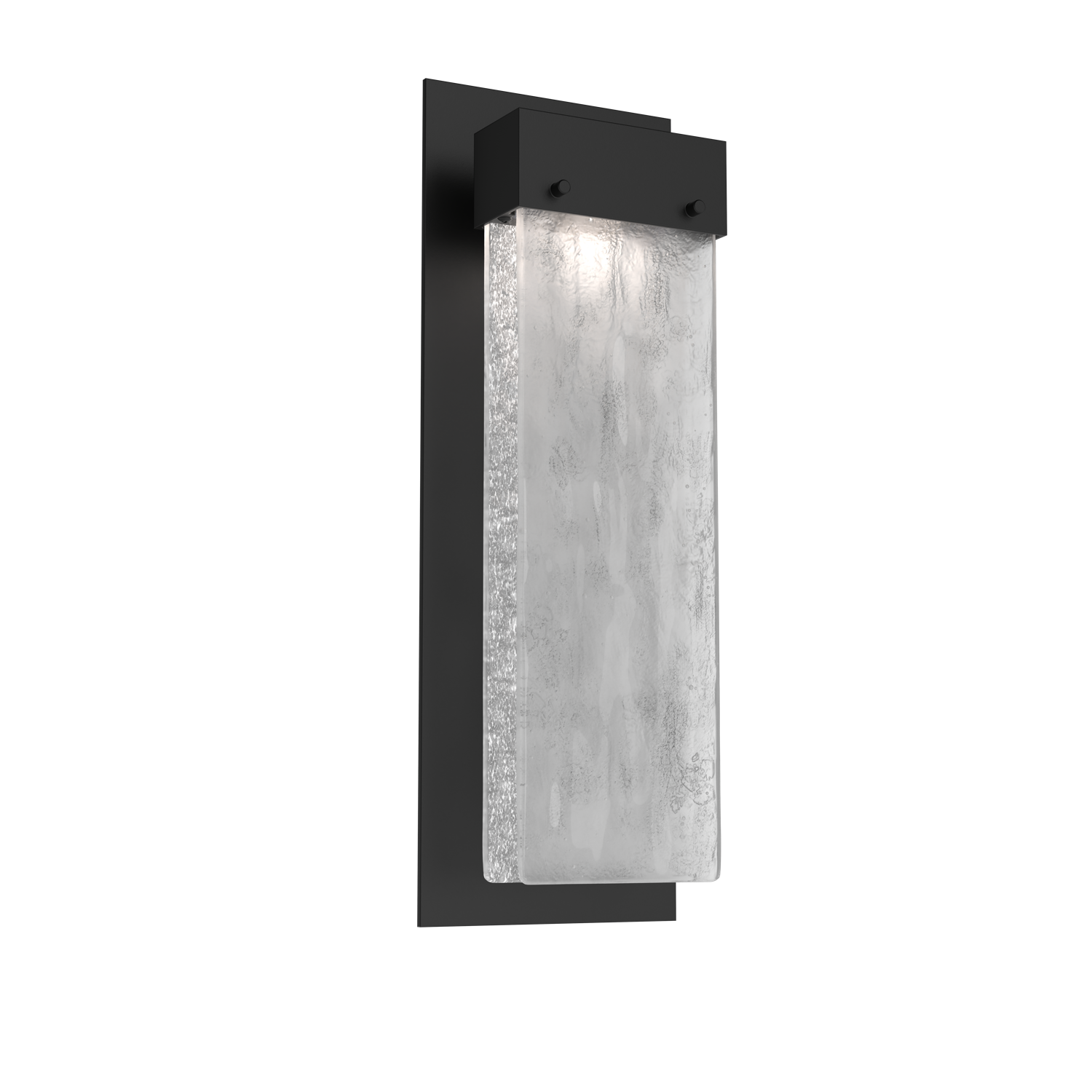 IDB0042-1A-MB-CG-Hammerton-Studio-Parallel-wall-sconce-with-matte-black-finish-and-clear-granite-glass-shades-and-LED-lamping