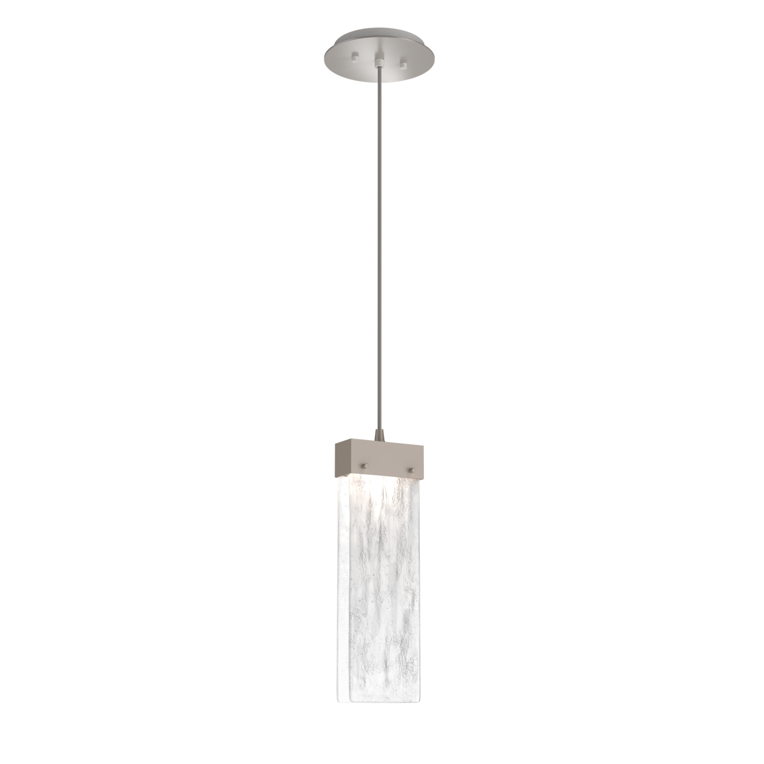 LAB0042-01-BS-CG-Hammerton-Studio-Parallel-pendant-light-with-metallic-beige-silver-finish-and-clear-granite-glass-shades-and-LED-lamping