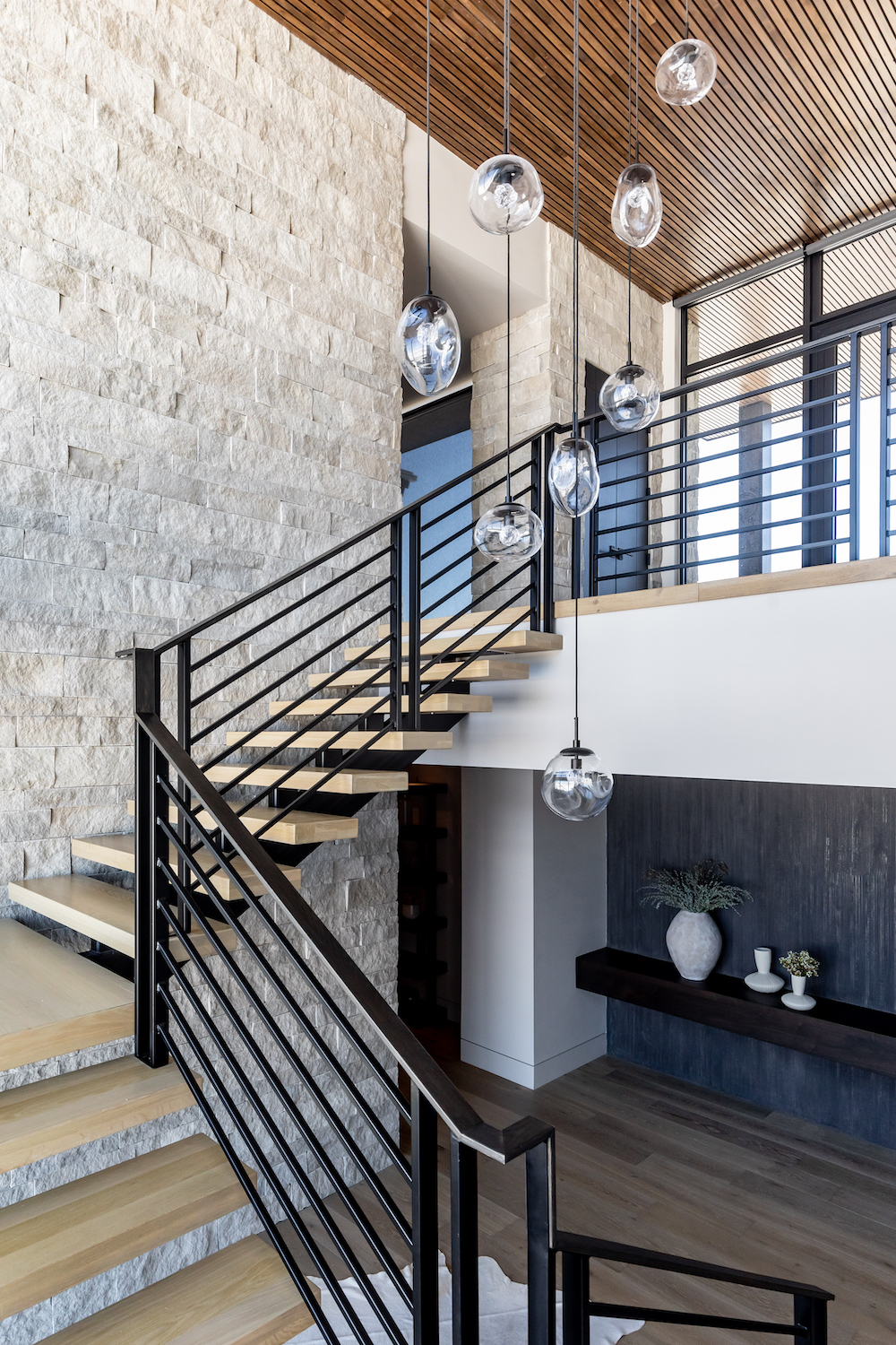 Cosmos Square Pendant Chandelier | Kimberly Parker Design, Lindsay Salazar Photography