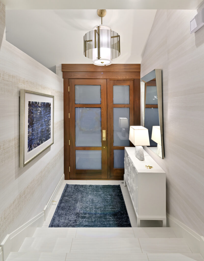 Downtown Mesh Double Drum Chandelier | Dan West and Company