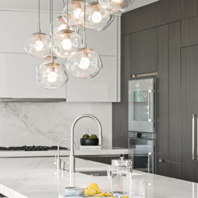 Nova Linear Pendant Chandelier | CZ Designs, Rickie Agapito Photography