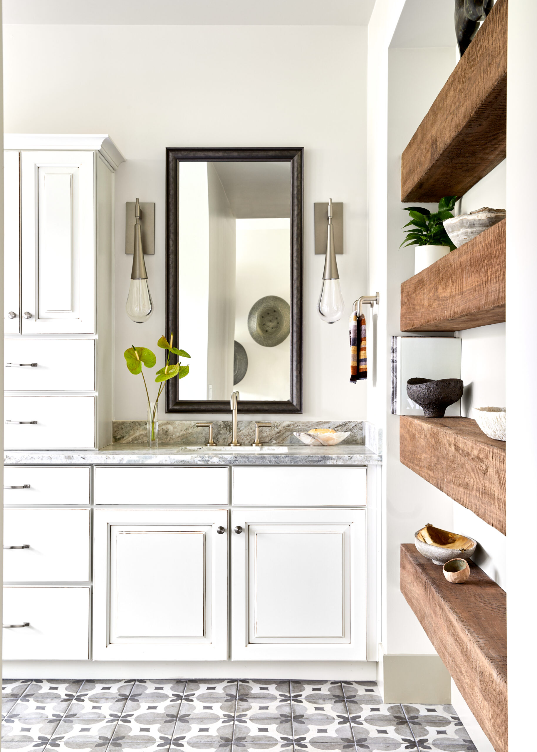 Raindrop Sconce | Stephanie Larsen Design, Laura Moss Photography
