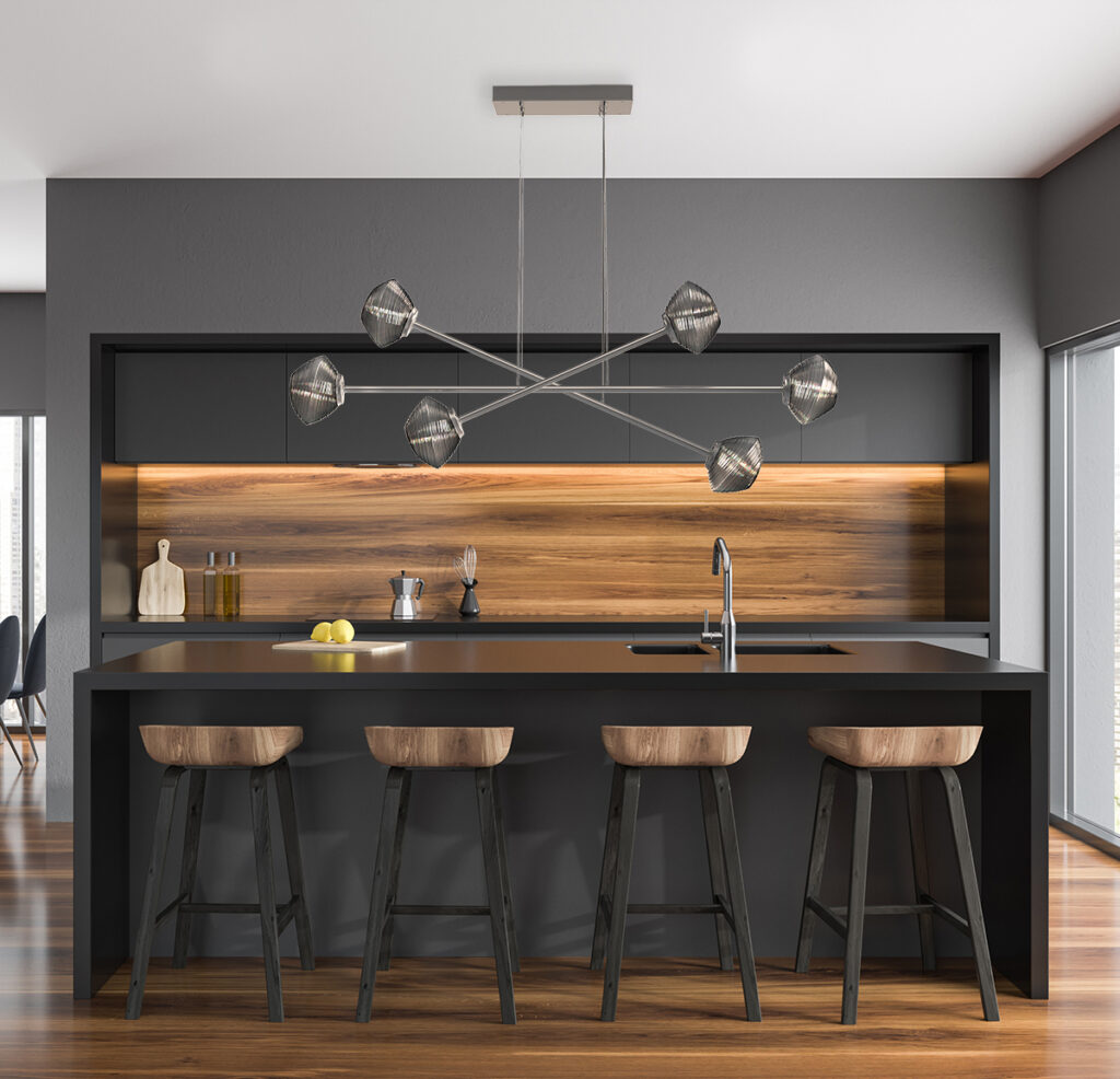 Mesa Moda Multi-Piece Linear Chandelier