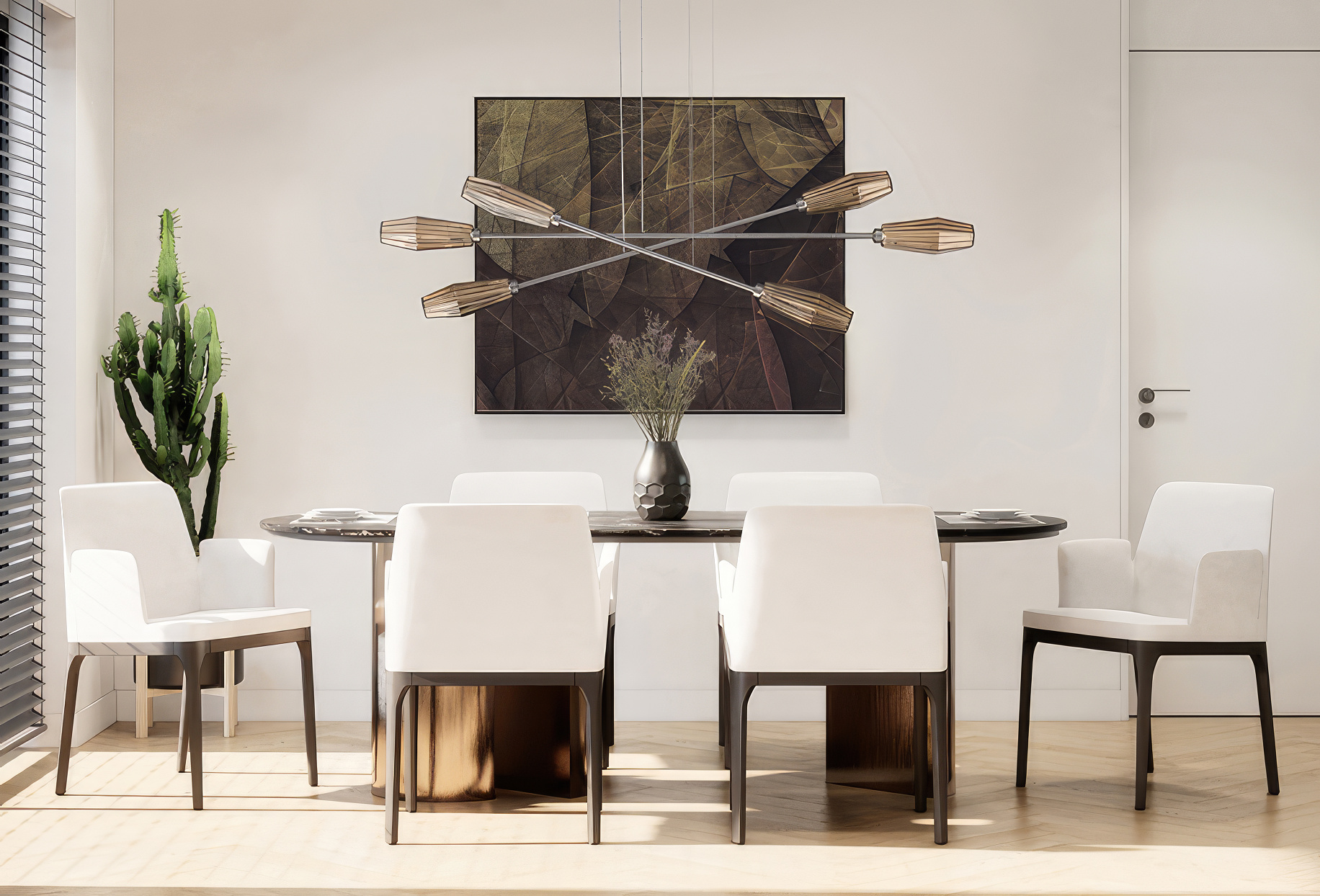 Aalto Moda Multi-Piece Linear Chandelier