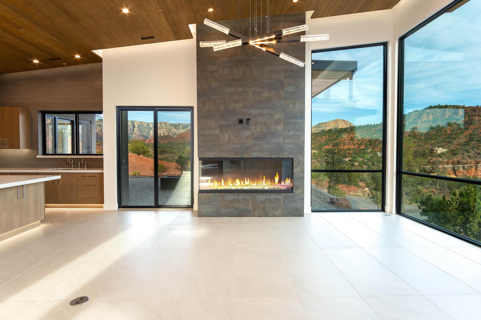 Axis Moda Multi-Piece Linear Chandelier | Lawler Construction