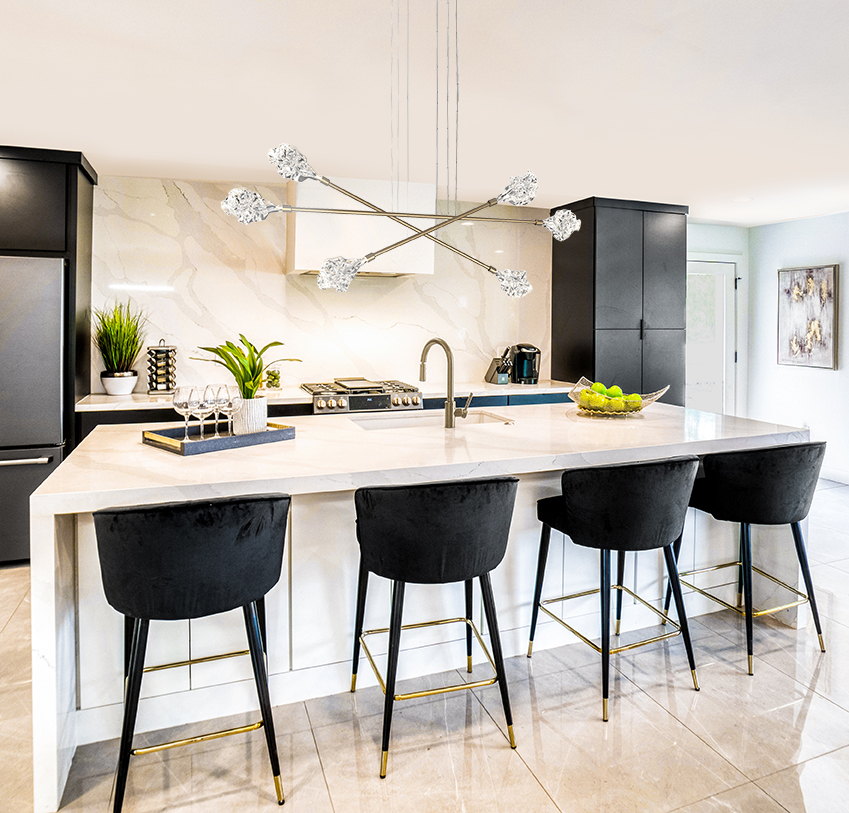 Blossom Moda Multi-Piece Linear Chandelier