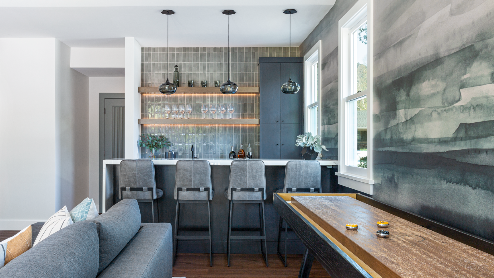 Coppa Pendant | Kimberley Harrison Interiors, Kathryn MacDonald Photography