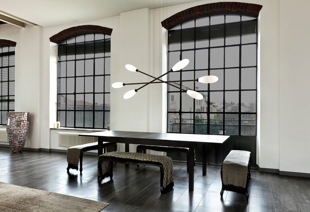 Fiori Moda Multi-Piece Linear Chandelier