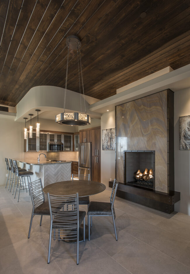 Glacier Ring Chandelier | Katherine Mueller Design, Scott Sandler Photography