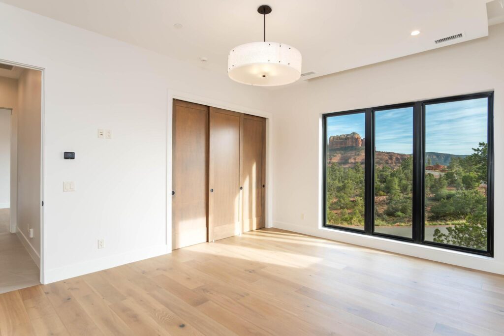 Textured Glass Drum Chandelier | Lawler Construction