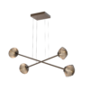 PLB0089-M2-FB-B-Hammerton-Studio-Mesa-Moda-double-linear-chandelier-with-flat-bronze-finish-and-bronze-blown-glass-shades-and-LED-lamping