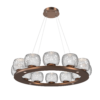 CHB0091-0C-BB-C-Hammerton-Studio-Vessel-36-inch-ring-chandelier-with-burnished-bronze-finish-and-clear-blown-glass-shades-and-LED-lamping