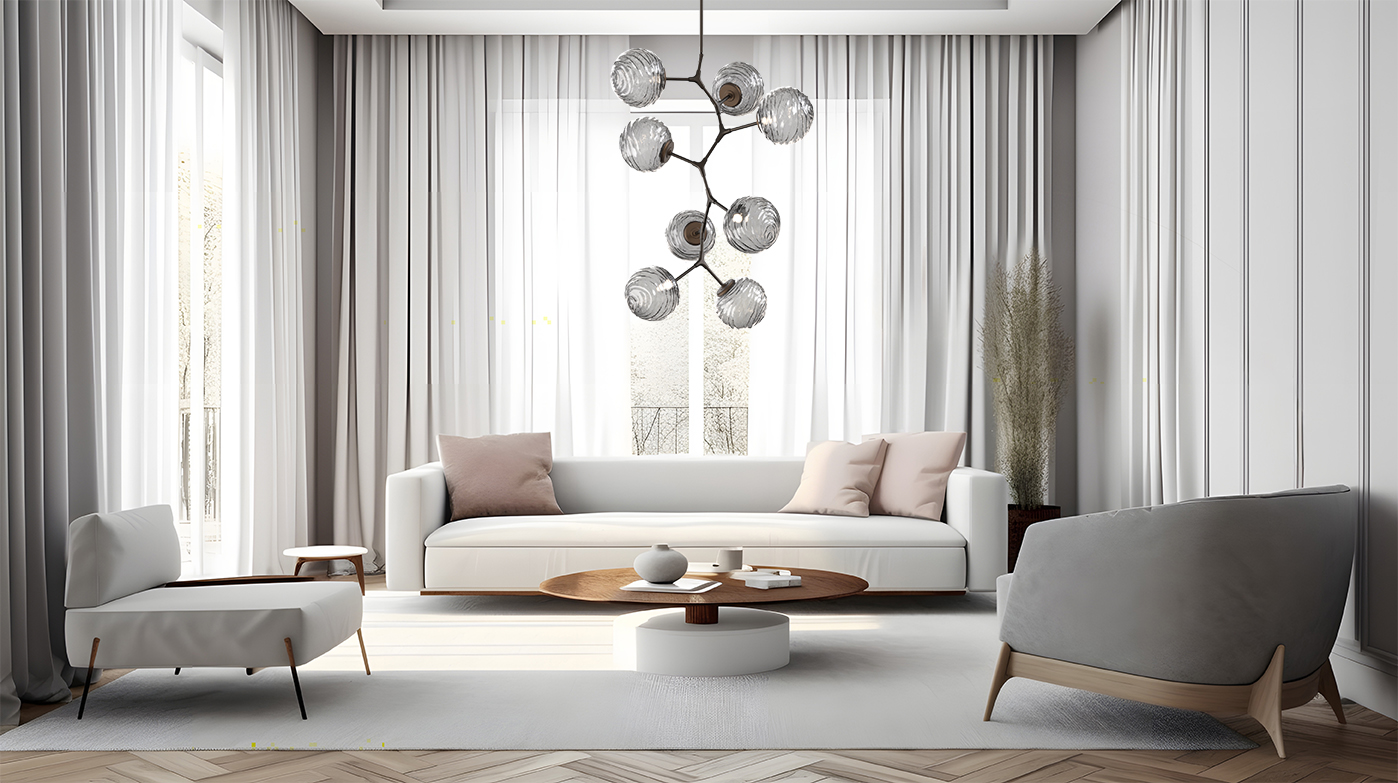 Gaia Modern Vine Chandelier