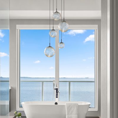 Gaia Round Pendant Chandelier | CZ Designs, Rickie Agapito Photography