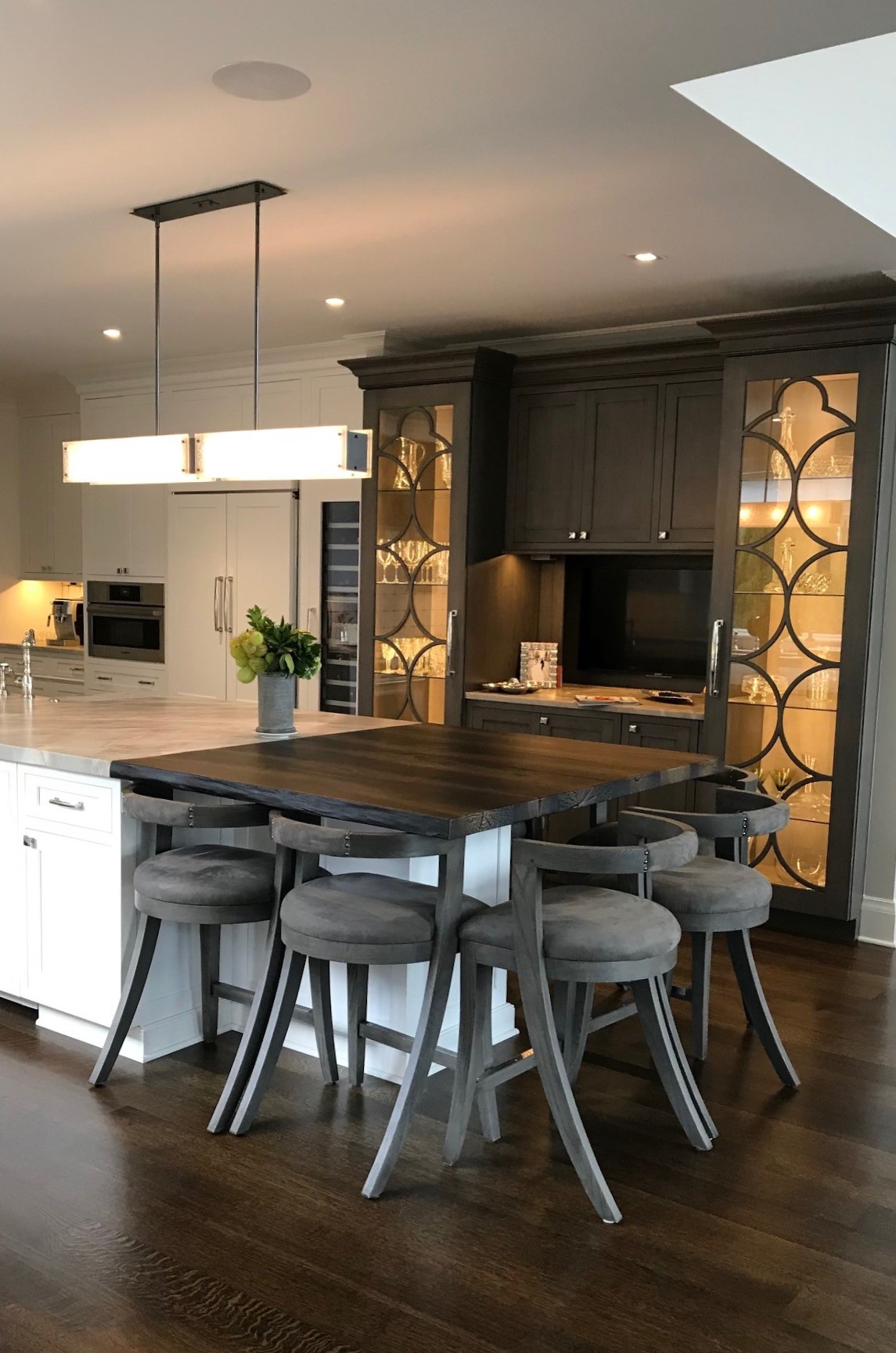 Urban Loft Trestle Linear Chandelier | Alexander V. Bogaerts + Associates