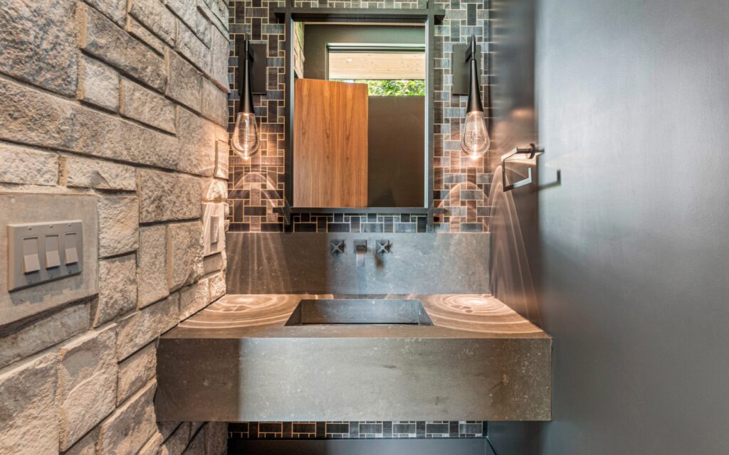 Raindrop Sconce | Bolder Spaces and LuxCraft, In House Photos