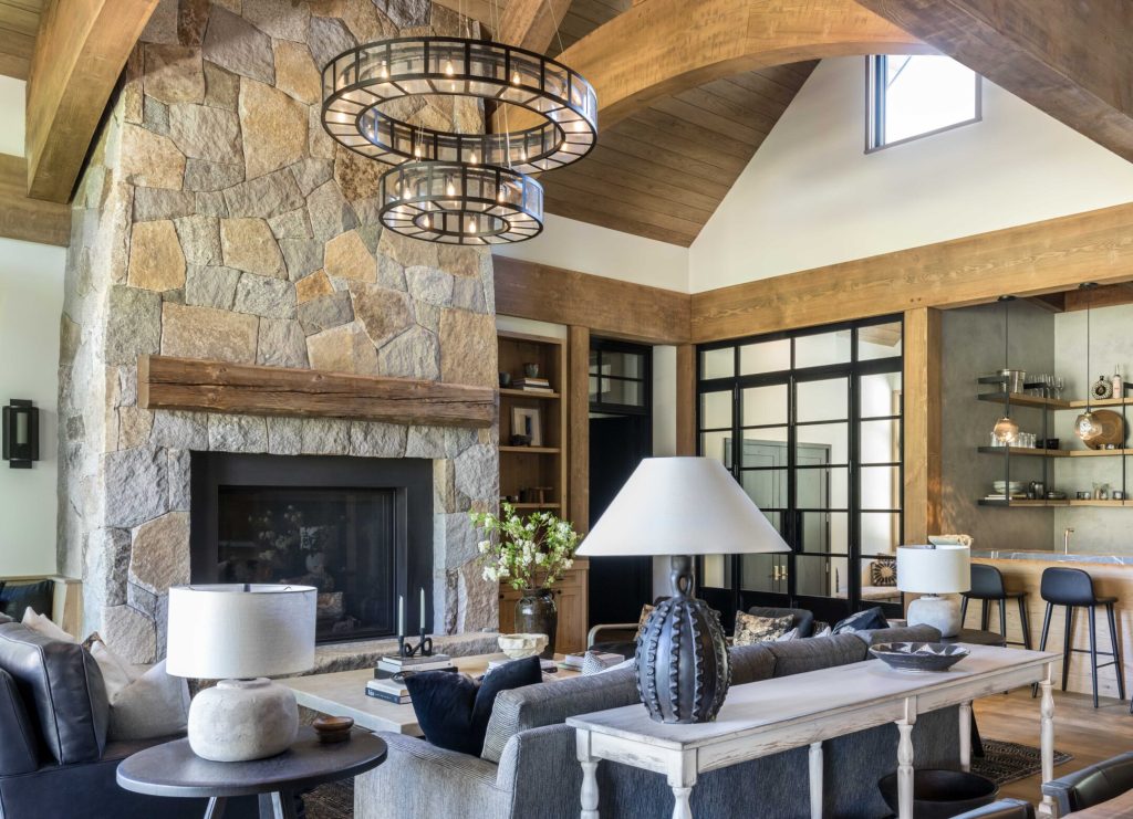 customizable lighting for mountain homes