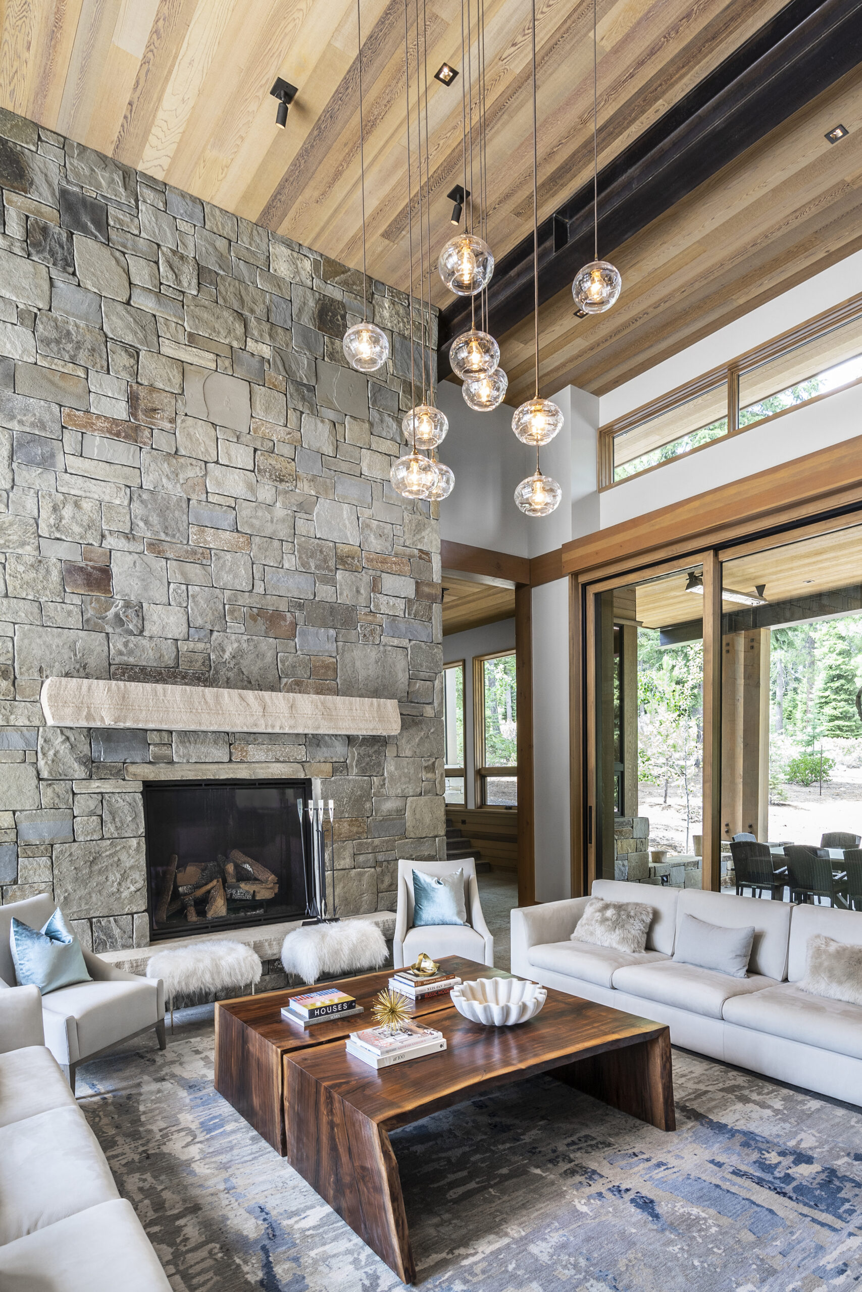 Terra Round Pendant Chandelier | Natalie Zirbel Interior Design, Sinead Hastings Photography