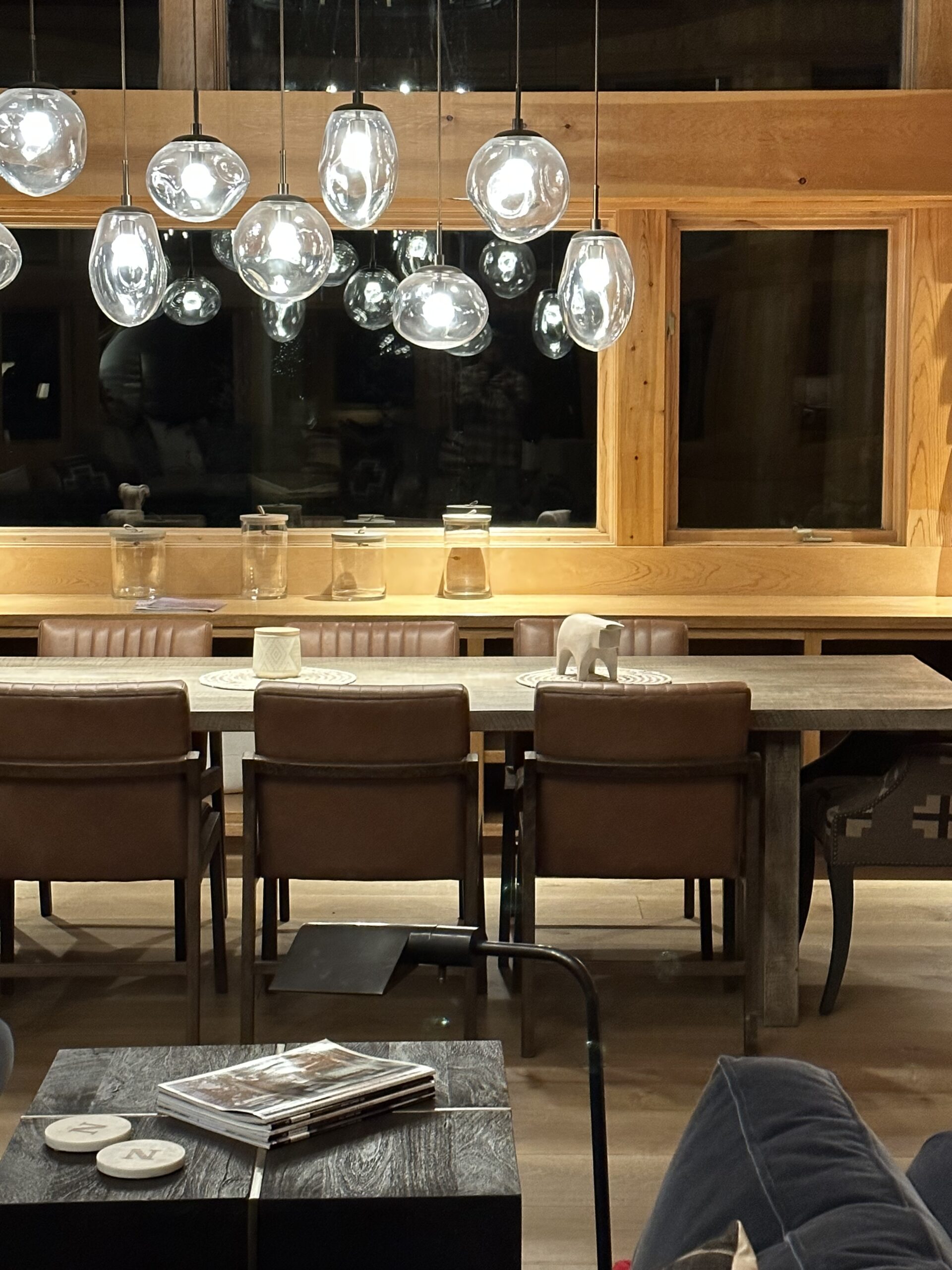 Cosmos Linear Pendant Chandelier | Norman Design Group