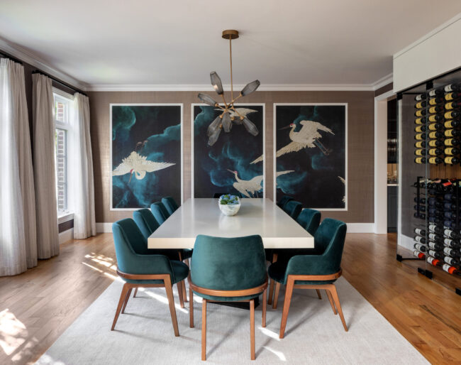 Aalto Modern Branch Chandelier | Stacey Marks Interiors, Brian Berkowitz