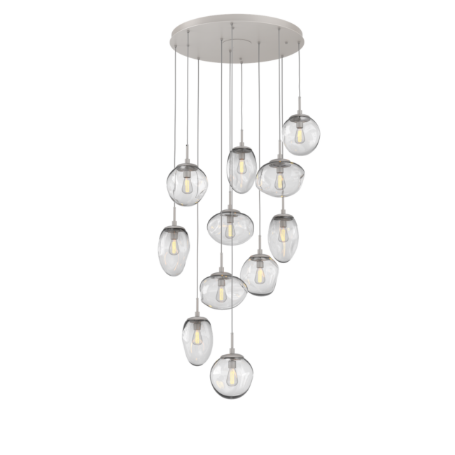 CHB0065-11-BS-C-Hammerton-Studio-Nebula-Cosmos-11-light-round-pendant-chandelier-with-beige-silver-finish-and-clear-blown-glass-shades-and-incandescent-lamping