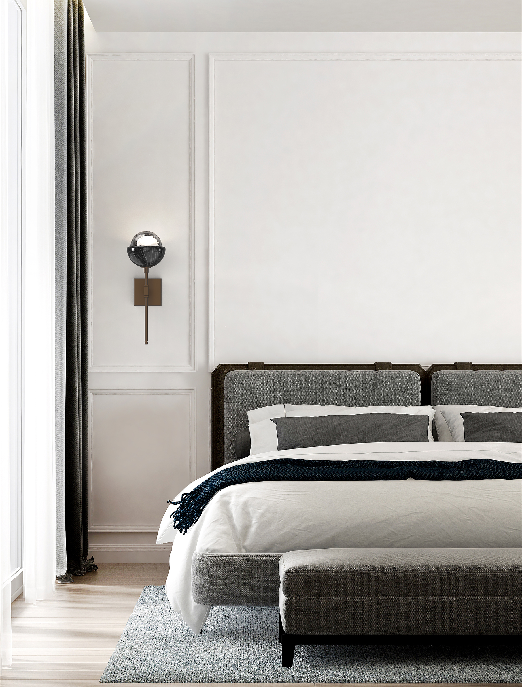 Cabochon Belvedere Sconce