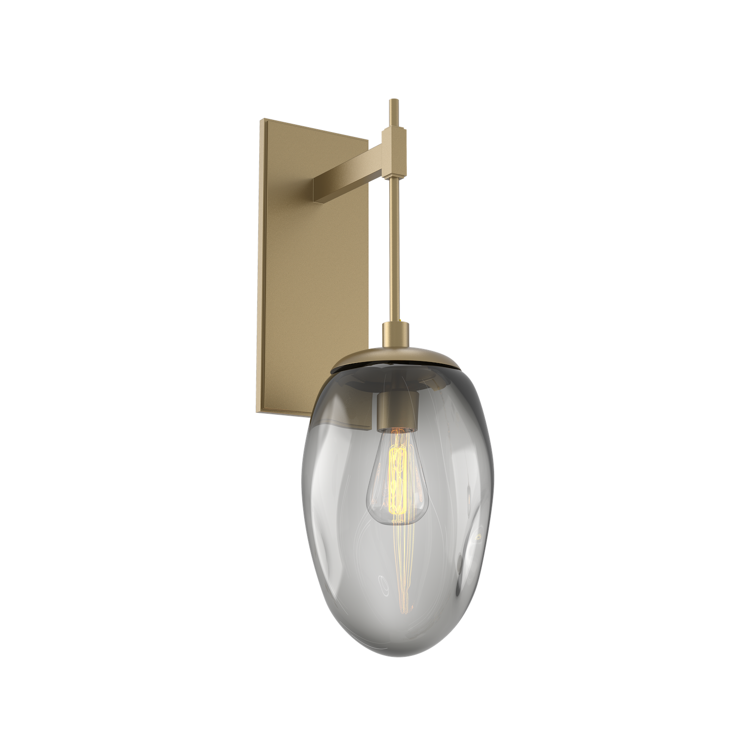 IDB0063-23-GB-S-Hammerton-Studio-Nebula-Meteo-tempo-wall-sconce-with-gilded-brass-finish-and-smoke-blown-glass-shades-and-incandescent-lamping
