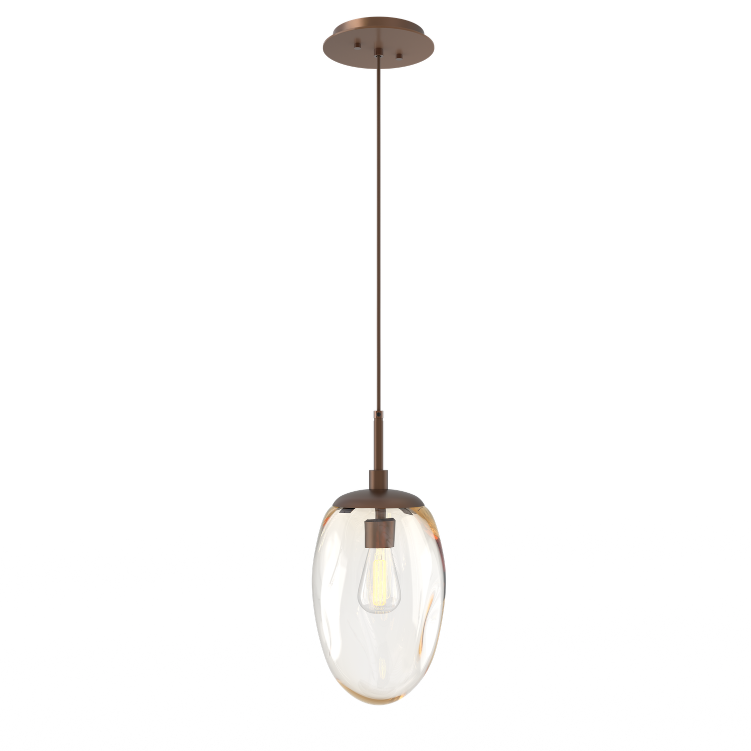LAB0063-01-BB-A-Hammerton-Studio-Nebula-Meteo-pendant-light-with-burnished-bronze-finish-and-amber-blown-glass-shades-and-incandescent-lamping