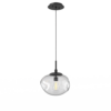 LAB0064-01-MB-C-Hammerton-Studio-Nebula-Nova-pendant-light-with-matte-black-finish-and-clear-blown-glass-shades-and-incandescent-lamping