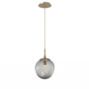 LAB0066-01-GB-GS-Hammerton-Studio-Nebula-Aster-pendant-light-with-gilded-brass-finish-and-smoke-blown-glass-with-geo-clear-cast-glass-diffusers-and-LED-lamping