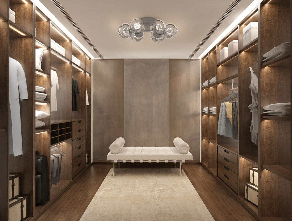 Luna Flush Mount Chandelier