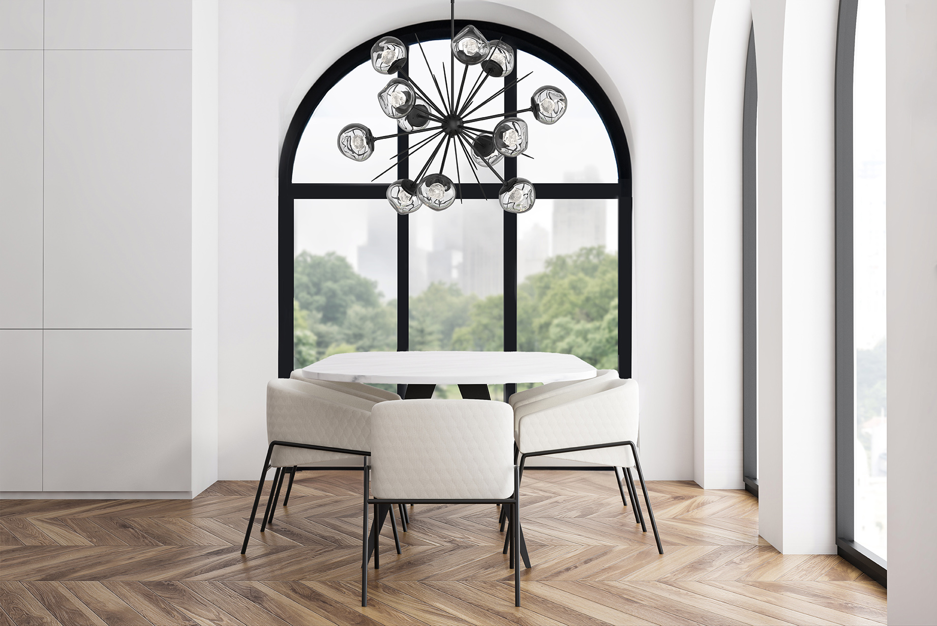 Luna Starburst Chandelier