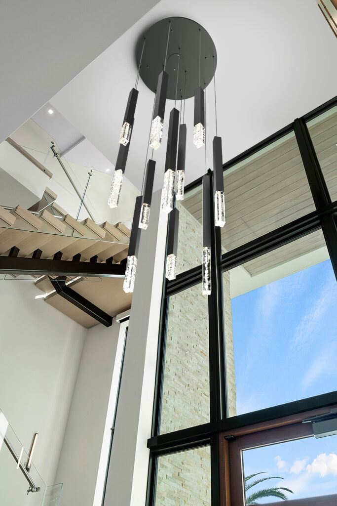 Axis XL Round Pendant Chandelier | Susan LaChance Design, Living Proof Photography