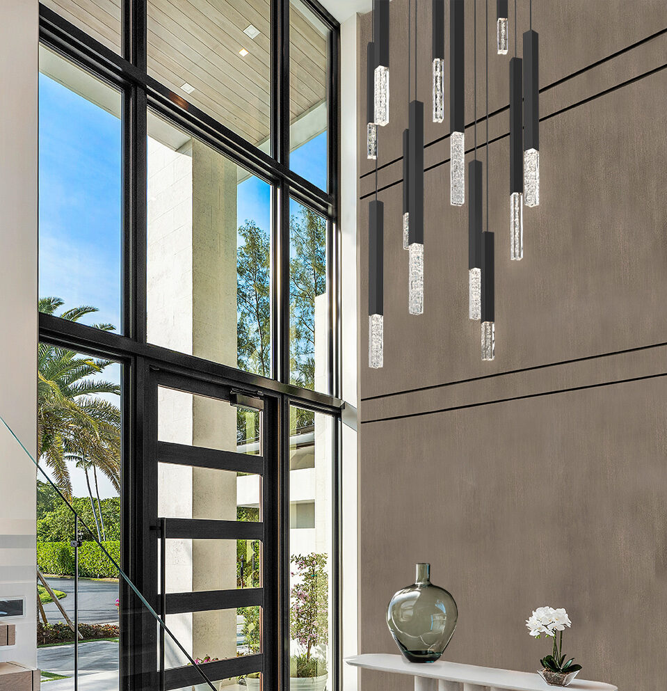 Axis XL Square Pendant Chandelier | Susan LaChance Design, Living Proof Photography