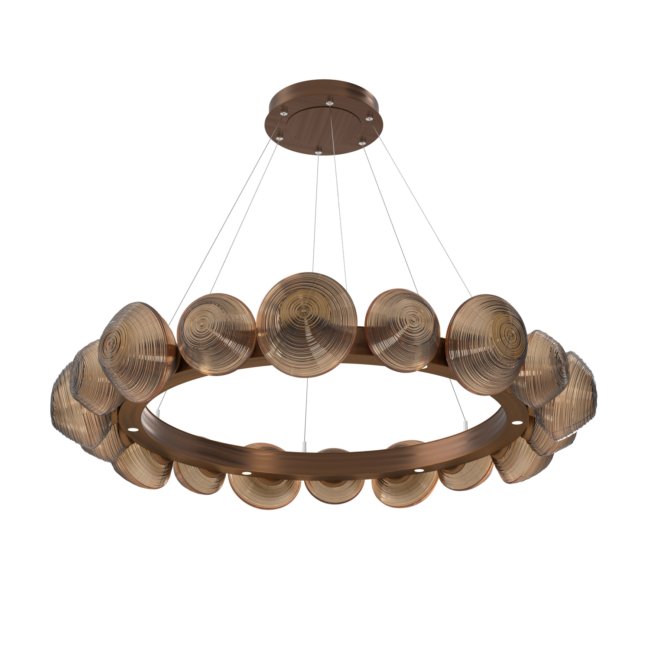 CHB0089-48-RB-B-Hammerton-Studio-Mesa-48-inch-radial-ring-chandelier-with-oil-rubbed-bronze-finish-and-bronze-blown-glass-shades-and-LED-lamping