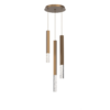 CHB0097-03-NB-GC-Hammerton-Studio-Axis-XL-3-light-round-pendant-chandelier-with-novel-brass-finish-and-clear-cast-glass-shades-and-LED-lamping