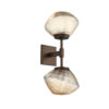 IDB0089-02-FB-A-Hammerton-Studio-Mesa-double-wall-sconce-with-flat-bronze-finish-and-amber-blown-glass-shades-and-LED-lamping