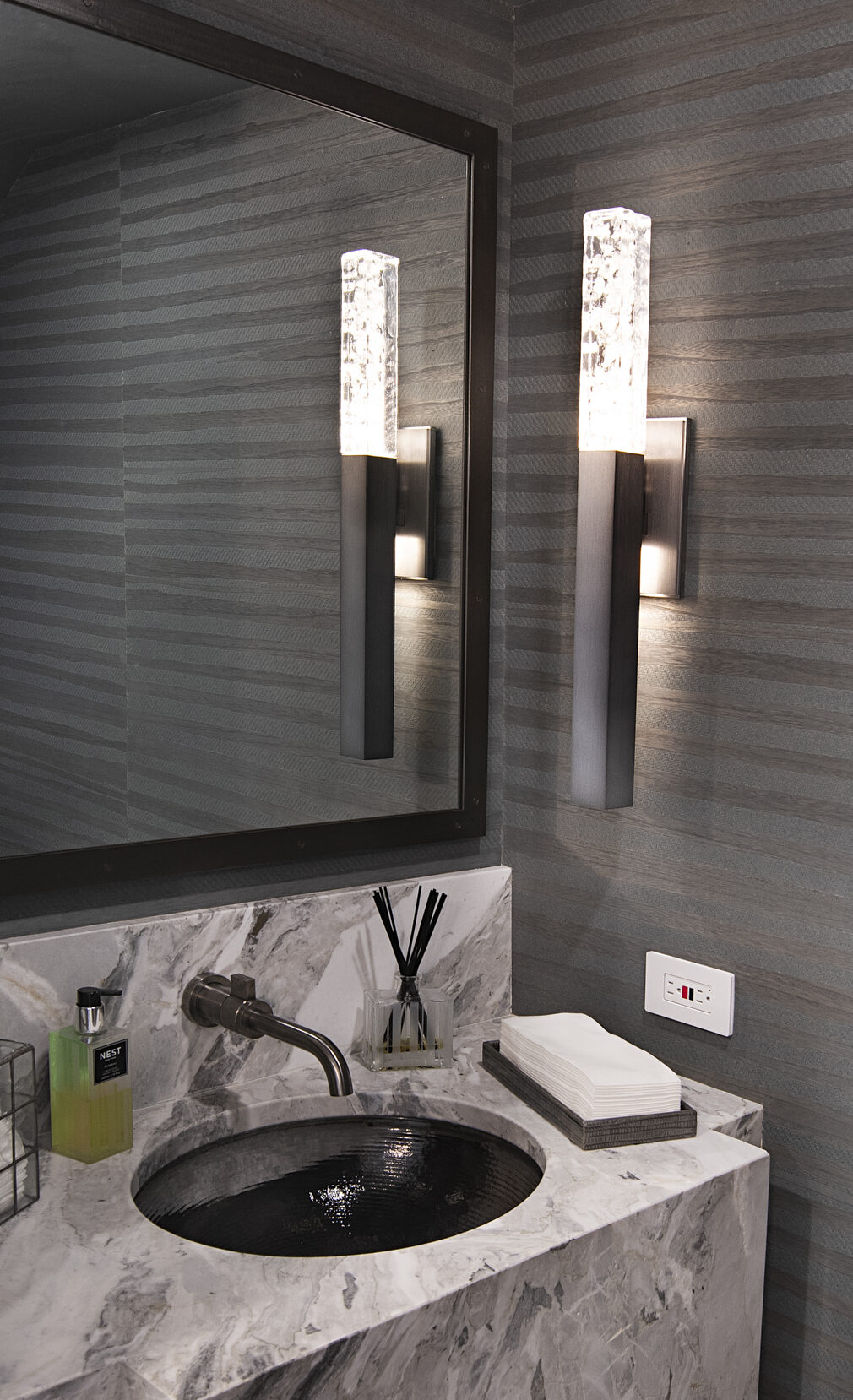 Axis Modern Sconce | Jamie Schachtel Design Group, Joel Schachtel Photography