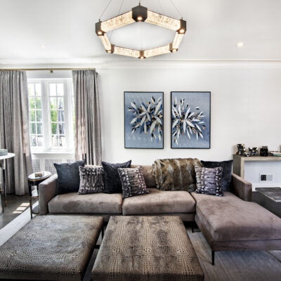 Axis Hexagonal Ring Chandelier | Jamie Schachtel Design Group, Joel Schachtel Photography