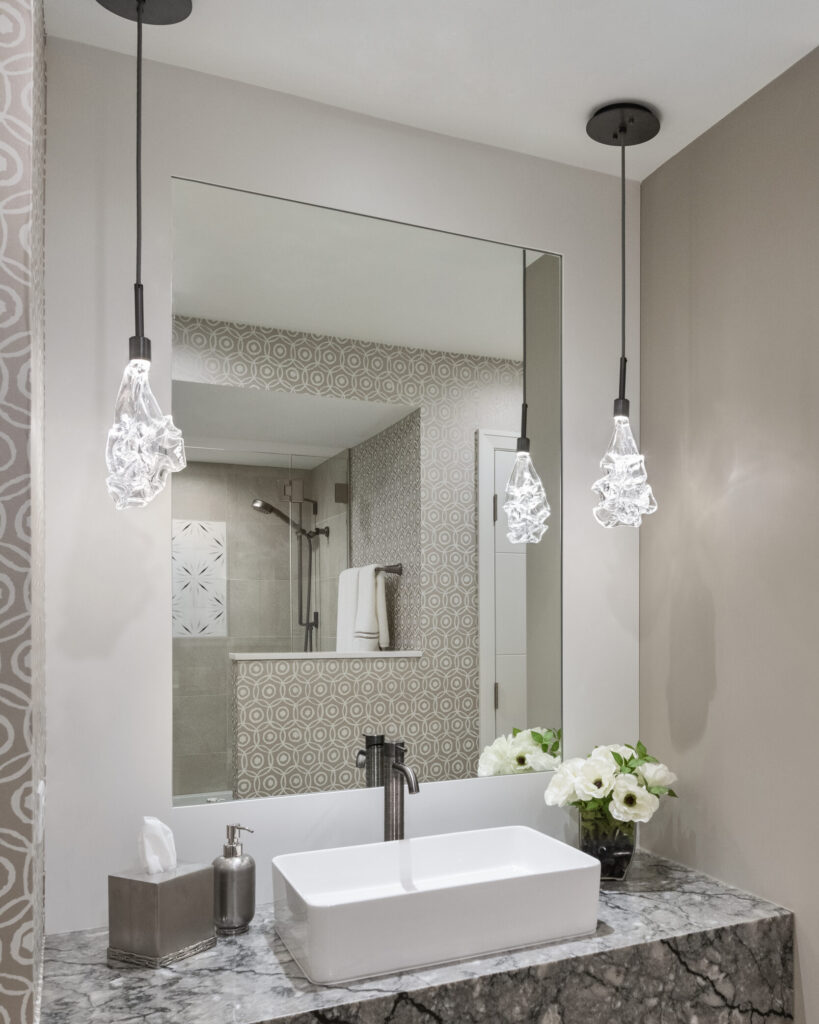 Blossom Pendant | Jinx McDonald Interior Design, Amber Fredriksen Photography