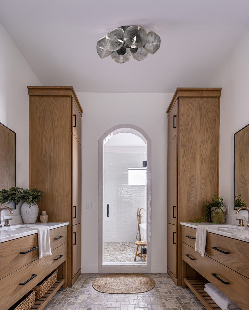 Mesa Organic Flush Mount Light