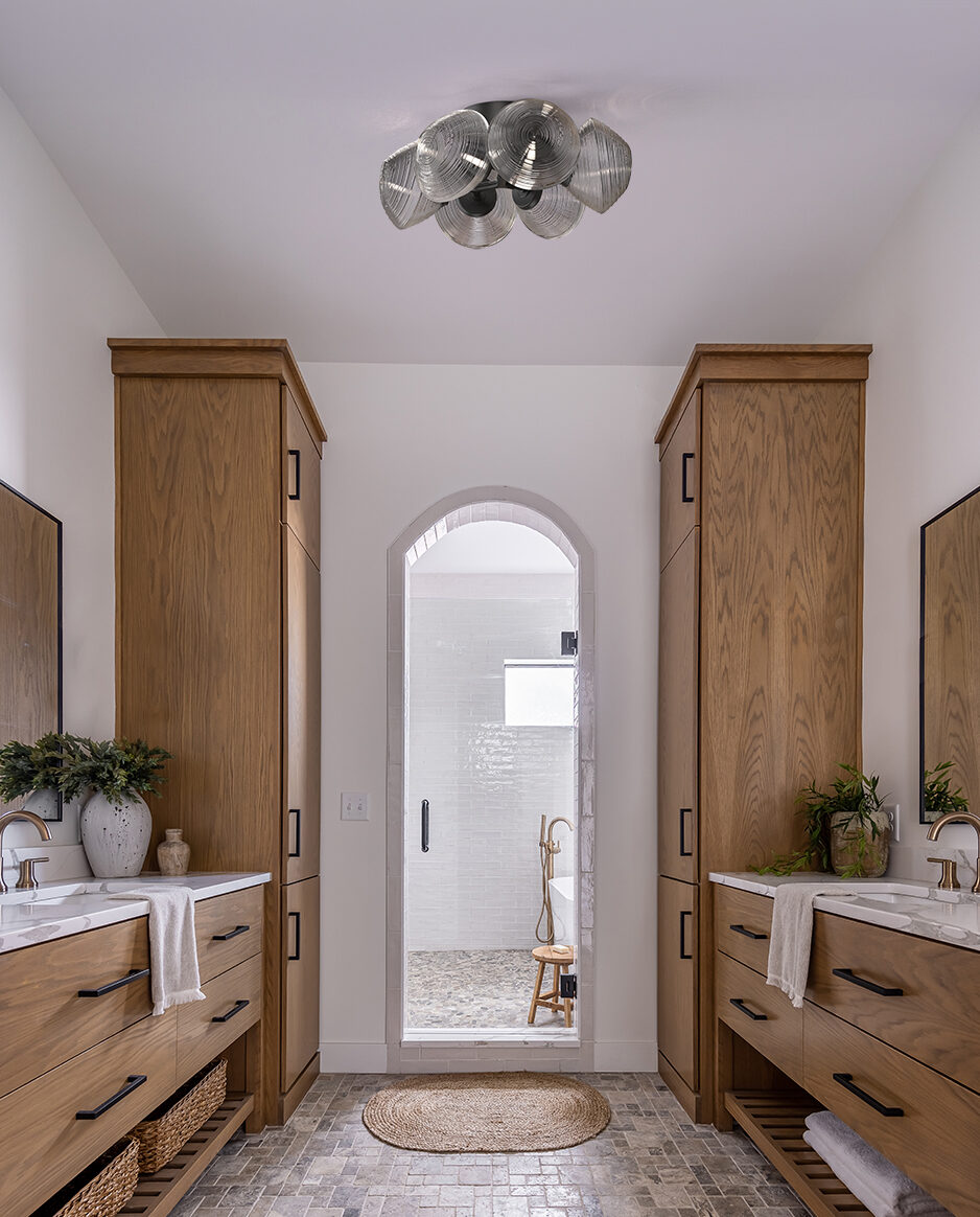 Mesa Organic Flush Mount Light