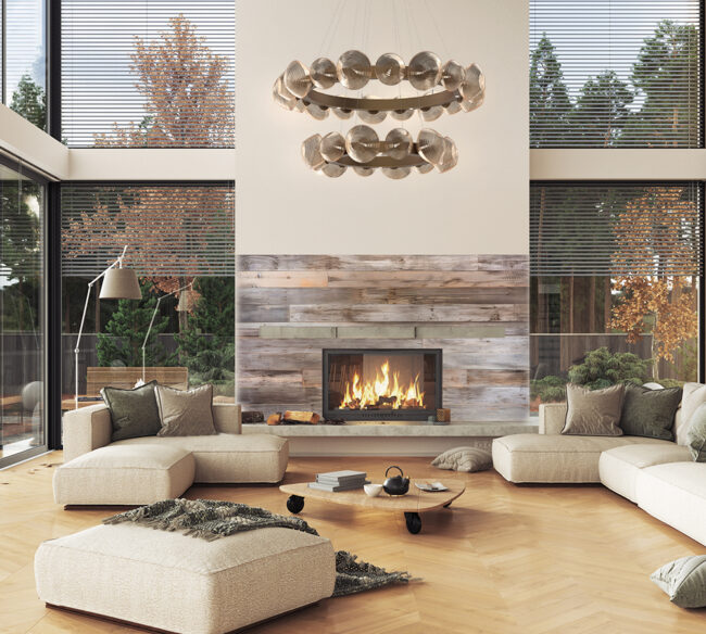 Mesa Radial Ring Chandelier